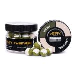 Бойли RPF Баланс TwinTurbo (Бойл+Поп-ап) Ø10 мм - Secret - Двокольорові - Нейтральна плавучість - 30 г