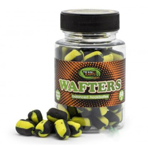 Бойлы Технокарп Wafters - 50 г - Нейтральной плавучести - Ø10х14 мм - Pineapple