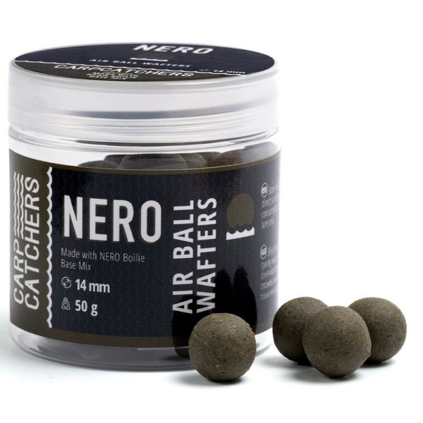 Бойлы насадочные Carp Catchers Air Ball Wafters NERO