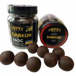 Бойли RPF DARKON - Ø24 мм - Хаос - Опариш/Палтус - Для лову сома - Варені - 140 г