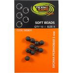 Бусина резиновая Soft Beads Технокарп - 10 шт/уп