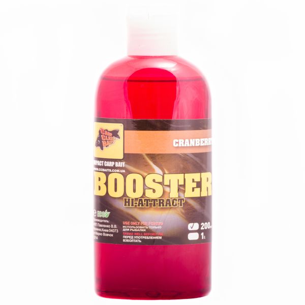 Бустер для прикормки Carp Classic Baits High-Attract - 200 мл - Cranberry/Клюква