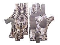 Перчатки Kosadaka Ice Silk Sunblock UV защита - Snake Skin - Серые