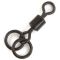 Вертлюг с 2-мя кольцами Fox EDGES Double Ring Swivel - Размер 7 - 8 шт/уп