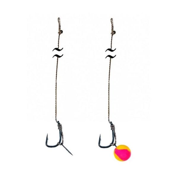 Короповий повідець з голкою Bait Spike Rigs №6 - 12 см - 25lb/11,5 кг - Профмонтаж - 3 шт/уп