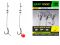 Карповый поводок с иглой Bait Spike Rigs - Wide Gape Hook №8 - 12 см - 25lb/11,5 кг - ПрофМонтаж  - 3 шт/уп