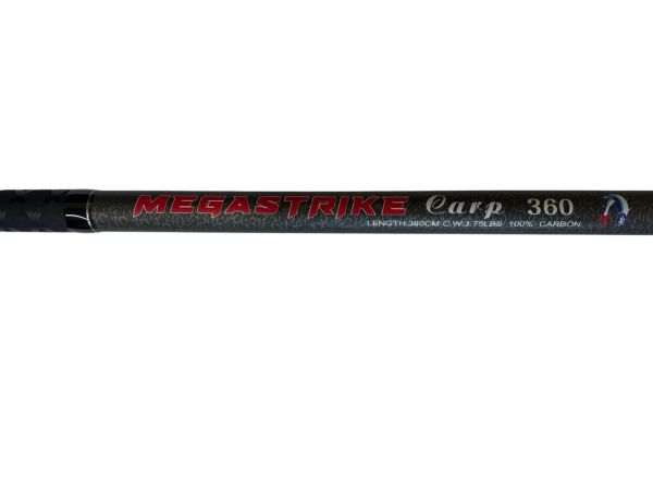 Коропове вудлище Megastrike Carp - Телескопічне - Карбон - 3,6 м