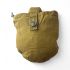 Чохол для фляги армійської - 18х15 см - Брезент - Хакі