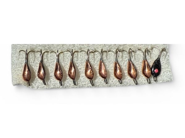 Мормишка Чортик АІР - Паяний - Мідь - 10 шт/уп