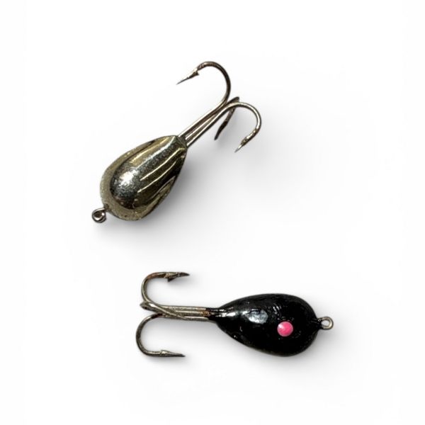 Мормишка Чортик АІР - Паяний - Срібло - 10 шт/уп