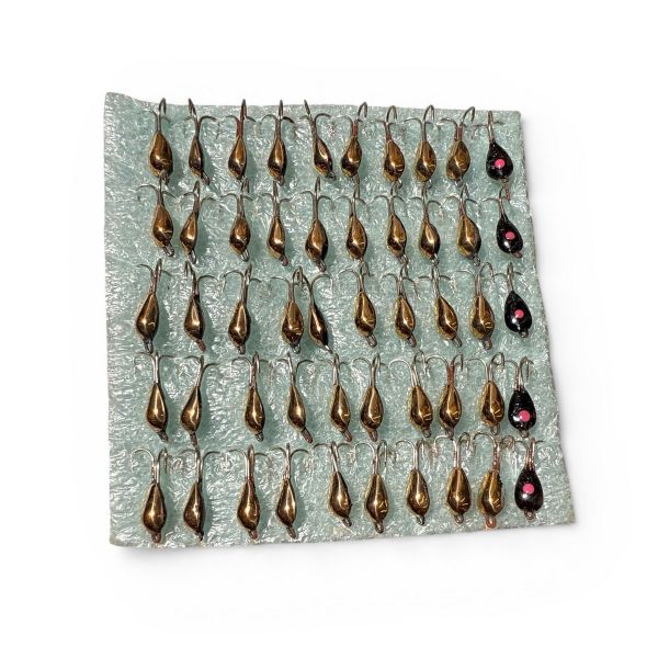 Мормышка Чертик АИР - Паяный - Золото - 50 шт/уп