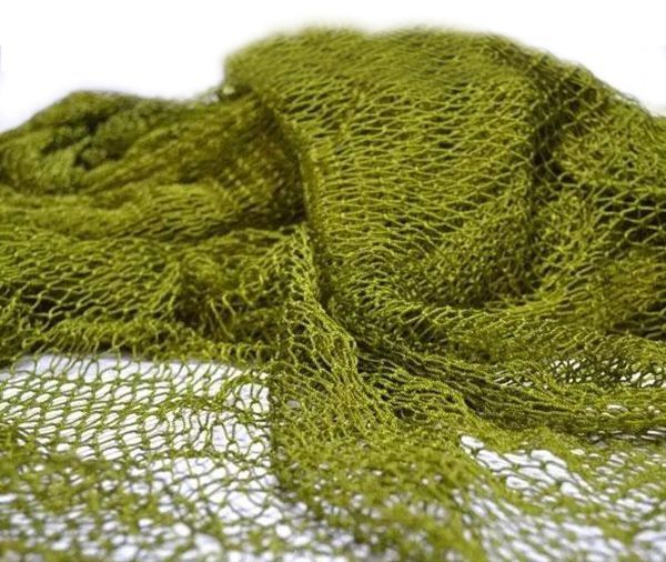 Дель капроновая рыболовная - Узловая - Кукла рыболовная - 23,3x4 (0,50 мм) - Ячейка 5 мм - Высота 600 ячеек