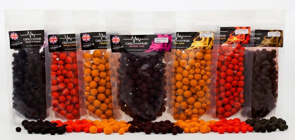 Бойлы Discharge Food Boilies - Тонущие - Дымящие - 250 г - Black Envy+