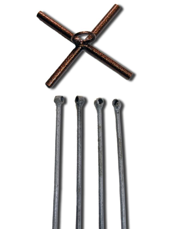 Дуги на паук для рыбалки - Пружинистая сталь + крестовина