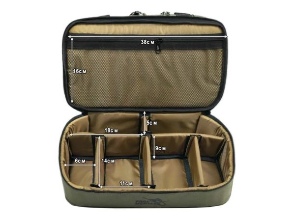 Подвійна сумка з поводочницею Multi-Bag Double - Для аксесуарів та годівниць - ПрофМонтаж