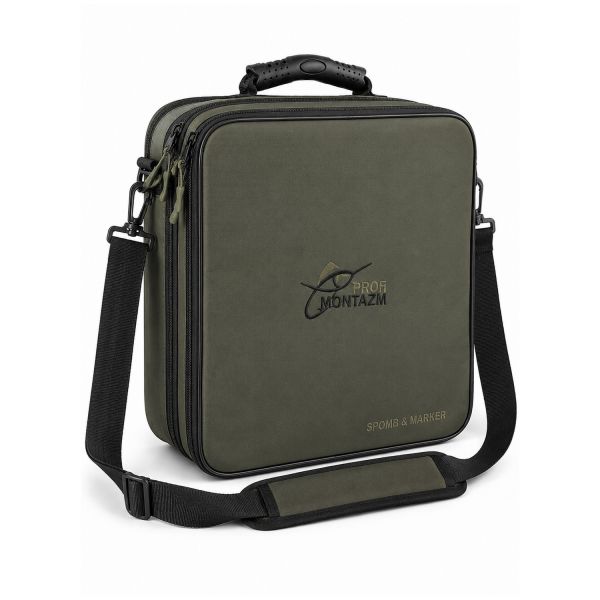 Подвійна жорстка сумка Big Case (Spomb&Marker) - Для спомбів та маркерів - 33x34x22 см - ПрофМонтаж