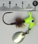 Джиг-головка Інстинкт "Кобилка з гривою" та пелюсткою №22 - 1,7 г - 26 мм