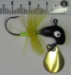 Джиг-головка Інстинкт "Кобилка з гривою" та пелюсткою №6 - 5,5 г - 36 мм