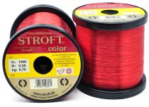 Жилка коропова Stroft Color Red - Німеччина - Червона - 1000 м
