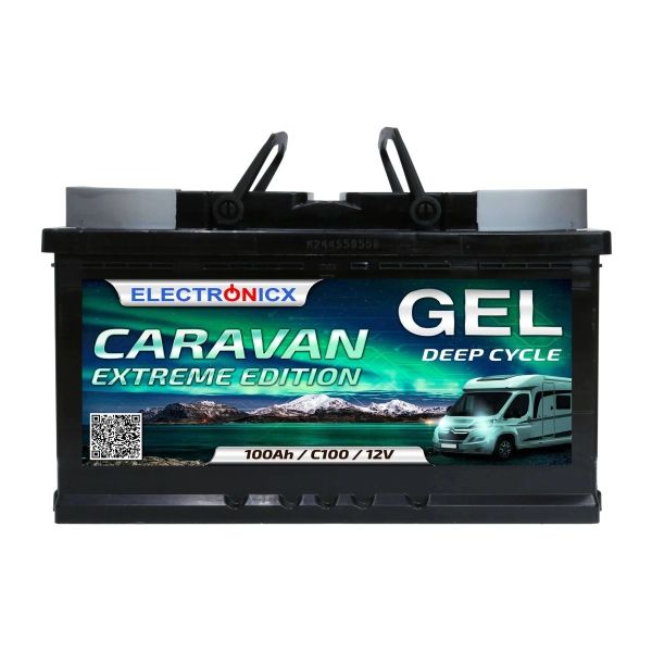 Акумулятор гелевий Electronicx Caravan Extreme Edition Gel 100 (С100) 100Ah 12V