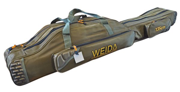 Чехол для удилищ Weida 1,35 м - Двухсекционный - Хаки