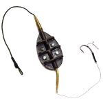 Готова снасть для лову коропа та амура - Флет годівниці - Супутник - 1 шт.