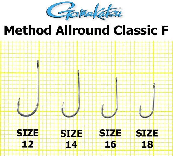 Гачок Gamakatsu Method Allround Classic F - 10 шт/уп