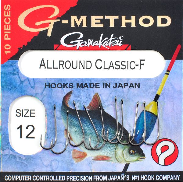 Гачок Gamakatsu Method Allround Classic F - 10 шт/уп