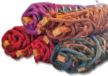 Гамак плетеный усиленный - Верёвка Ø16 мм - 130x200 см - Бирюзовый