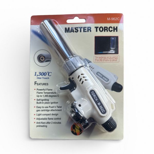 Газовий пальник з п'єзопідпалом Master Torch M-962C - Автоматичний