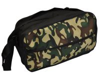 Набір жерлиць з гальмом - Оснащені - Підставка Ø19 см - Пластик - Висота 60 см - Руда + Сумка