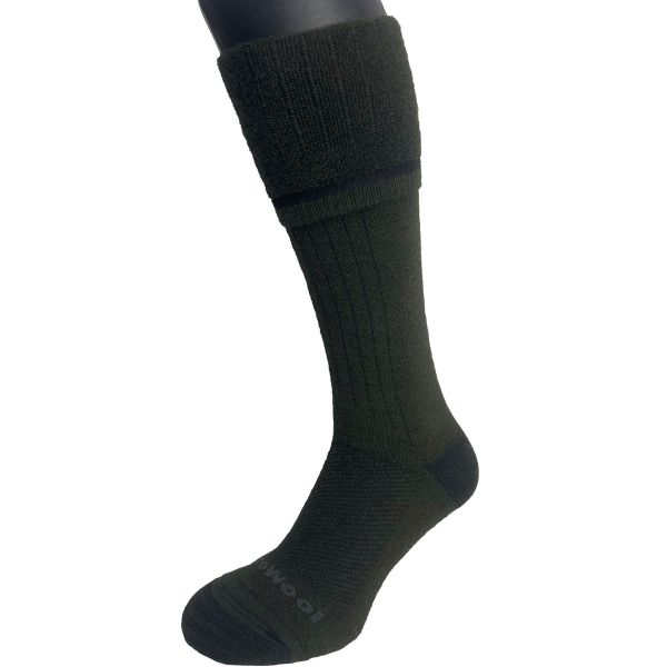 Гольфы Carpe Diem "Optimist" Merino - Зимние -  Шерсть - Темно-зеленые