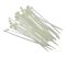Хомут пластиковий – Білий – 2,5x100 мм – 100 шт/уп.