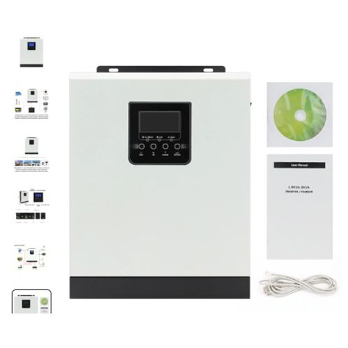 Инвертор солнечный PWM 3000VA/2400W 50A - Контроллер солнечного ЗУ - HPS-3K-24V - 2.4кВт - 365x280x105 мм - Китай