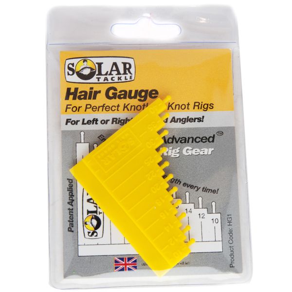 Вимірювач волосся Solar Hair Gauge Tool - Жовтий