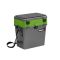 Ящик для зимней рыбалки Тонар Барнаульский Helios - Серо-зеленый