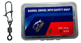 Карабін з вертлюгом Globe - Американка - №3 - 100 шт/уп