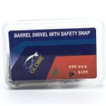 Карабін з вертлюгом Globe - Американка - №12 - 200 шт/уп