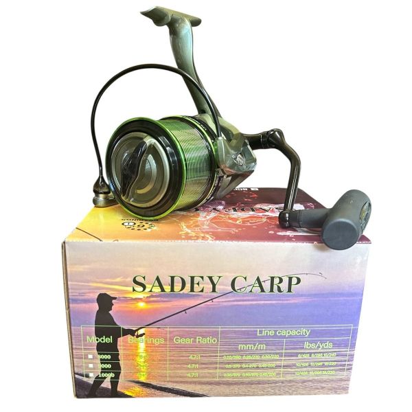 Котушка Sadey Carp Pro 8000 - Без бейтраннера - Для коропового лову (6+1bb;4.7:1) - Китай