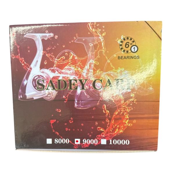 Котушка Sadey Carp Pro 9000 - Без бейтраннера - Для коропового лову (6+1bb;4.7:1) - Китай