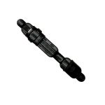 Катушкодержатель для удочки - 12 см - С резиновой вставкой - Чёрный