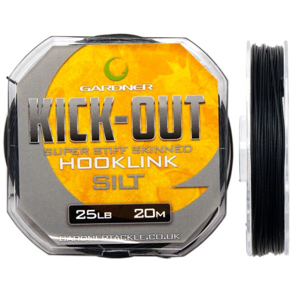 Поводочный материал Gardner Kick-Out Stiff Skinned Hooklink - 25lb/11.3kg