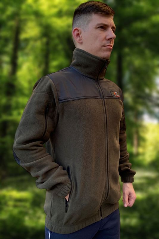 Кофта флисовая Carpe Diem "Best Friend" - Хаки