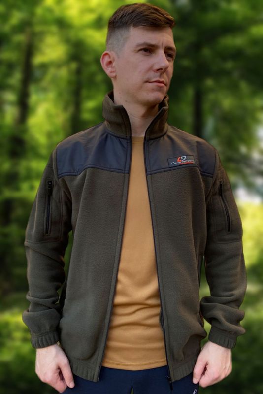 Кофта флисовая Carpe Diem "Best Friend" - Хаки