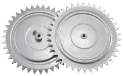 Комплект колес для торпеды - 2 колеса с болтиками
