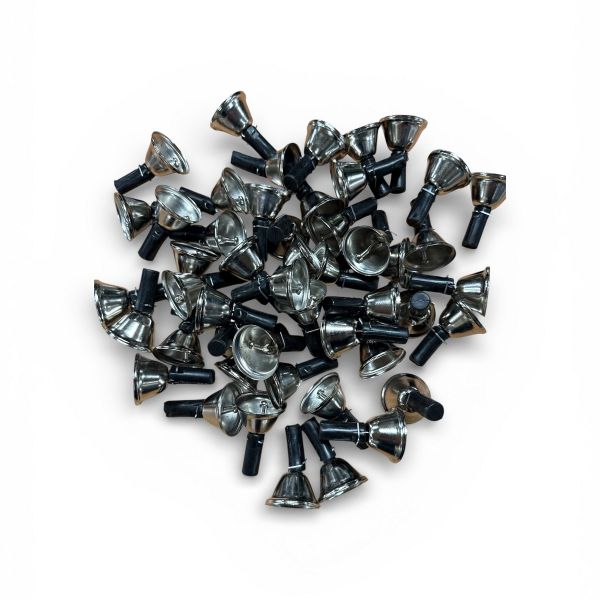 Колокольчик из стали с резиновым креплением - 1 шт.