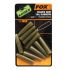 Конуси для безпечної кліпси Fox EDGES Surefit Tail Rubbers - Розмір 7 - Trans Khaki - 10 шт/уп