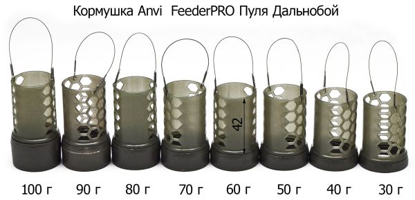 Кормушка Anvi  FeederPRO Пуля Дальнобой