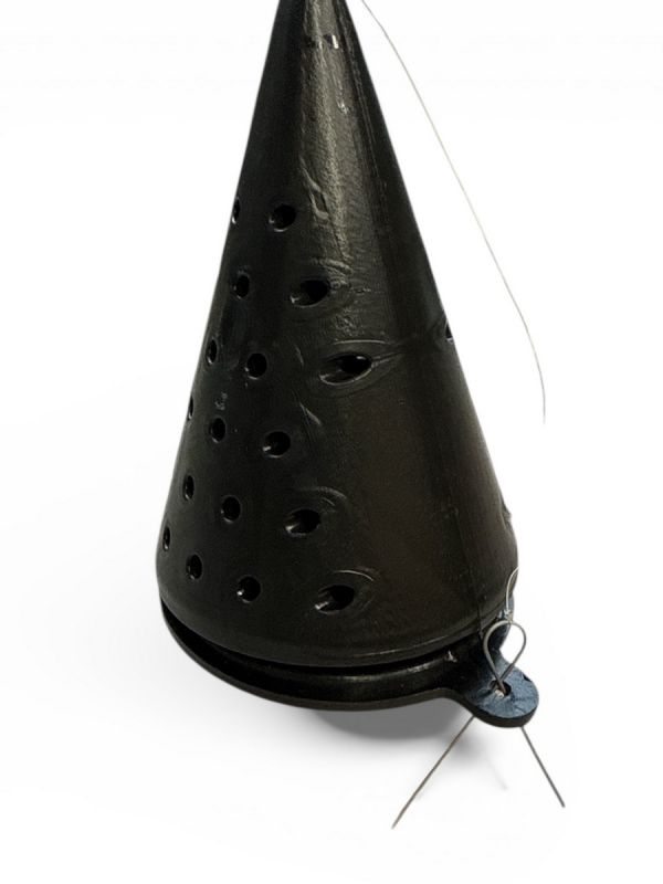 Годівниця зимова Дон Конус - Пластик - 110х51 мм - Чорний