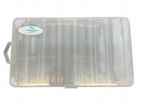 Коробка Briz 005 - Двостороння - Для воблерів та блешень - 14 вічок - Прозора